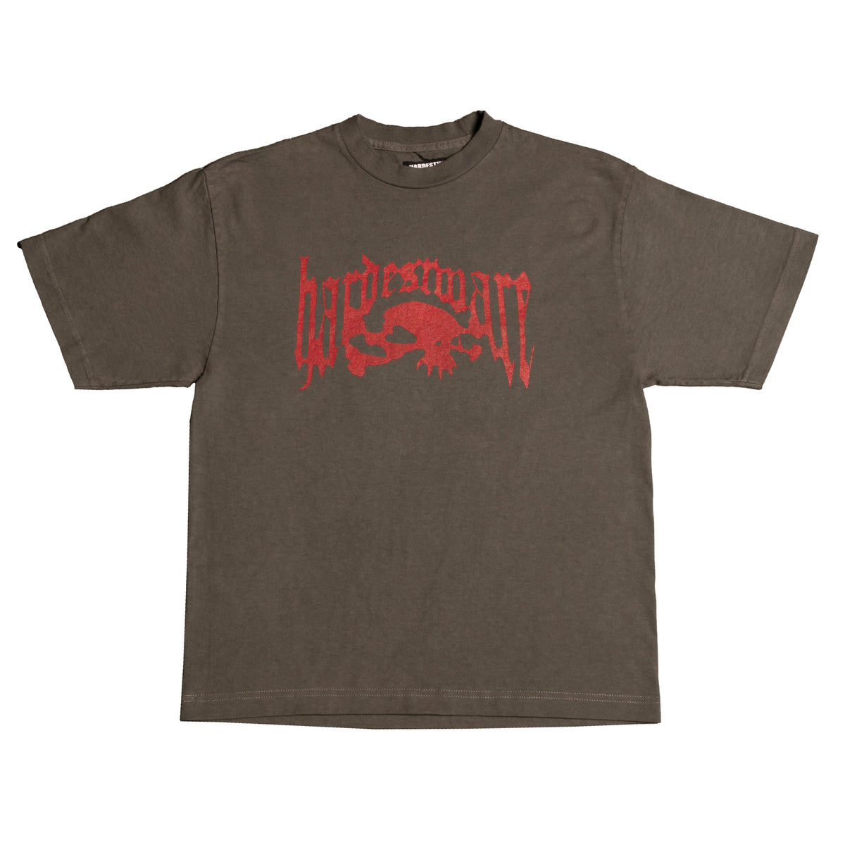 SCRIPT SKULL TEE
