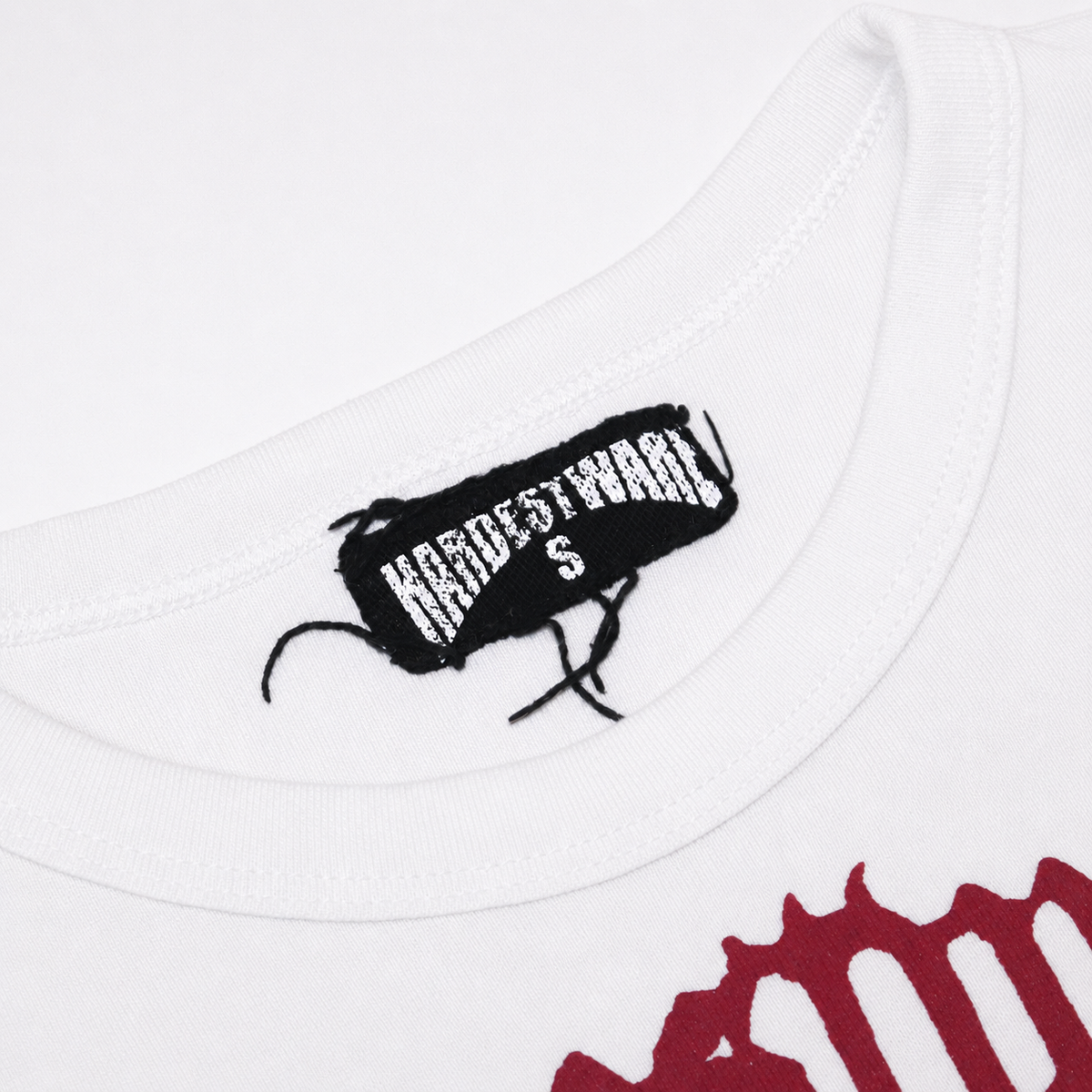 SCRIPT SKULL BABY TEE