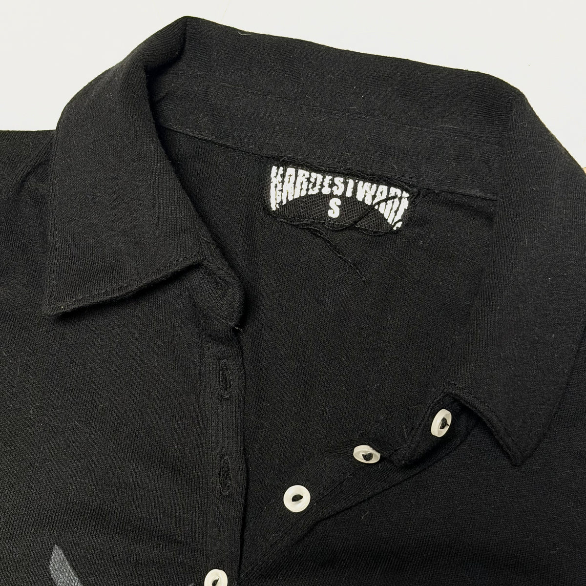SCRIPT COLLARED BABY TEE