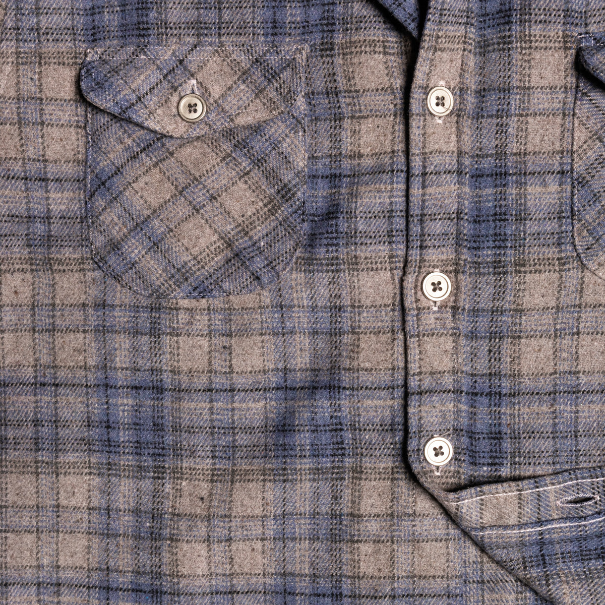 STAINED FLANNEL - GREY