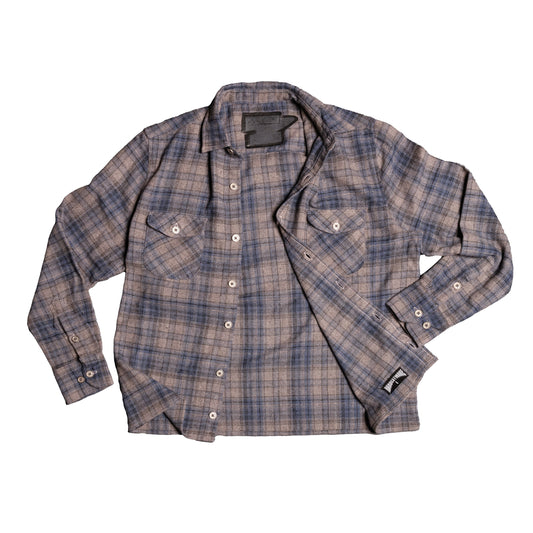 STAINED FLANNEL - GREY